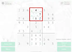 Sudoku Tipp 4