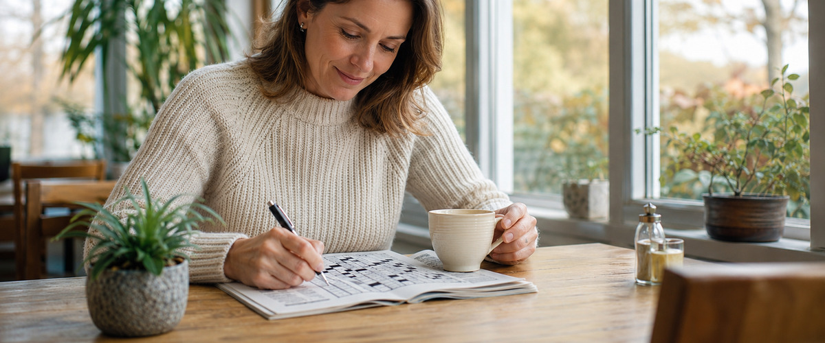 Crossword Puzzles as a Secret Weapon Against Stress