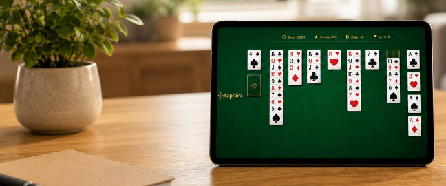 Solitaire on zaphira.games: Fair Rules, No Pressure to Compete