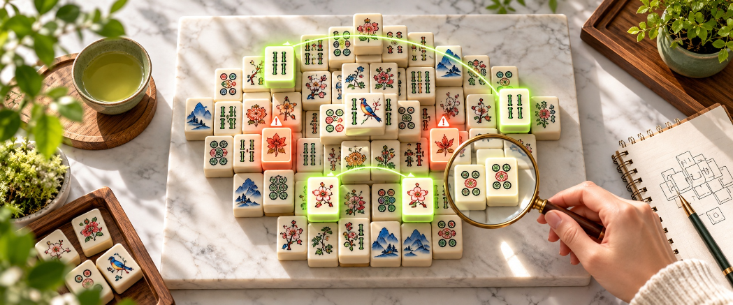 Was tun bei einer Blockade im Mahjong?